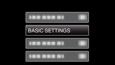 BASIC SETTINGS